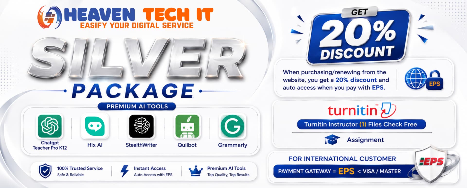 SILVER PACKAGE — Heaven Tech IT