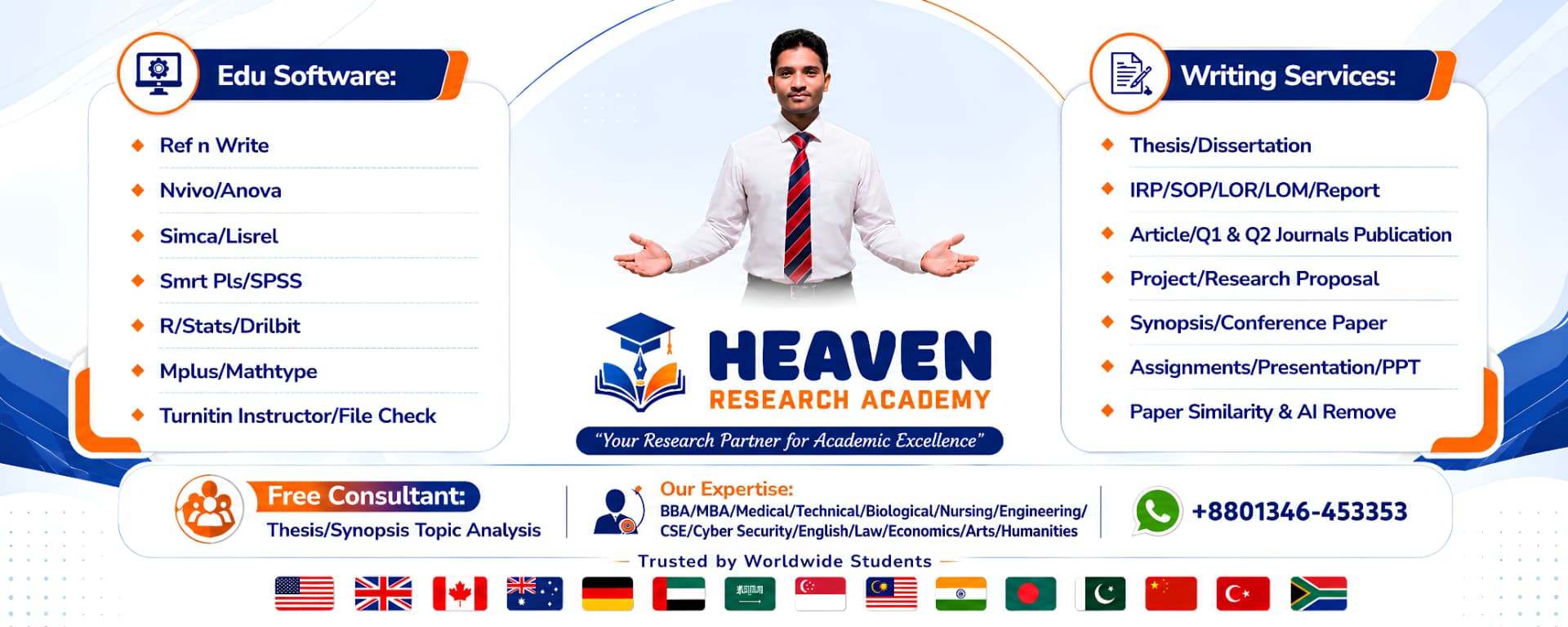 Heaven Research Academy — edu software and academic writing services